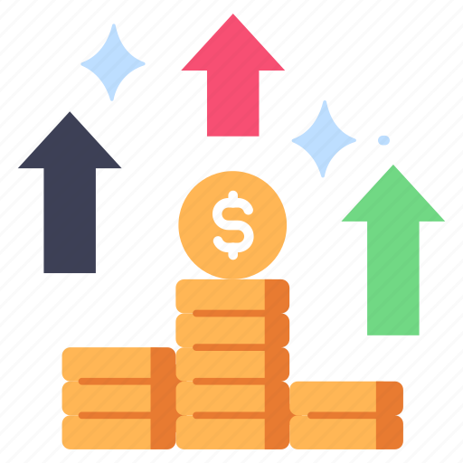 Business, finance, growth, income, increase, money, profit icon - Download on Iconfinder