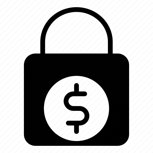 Padlock, protect, money, insurance, finance, investment icon - Download on Iconfinder