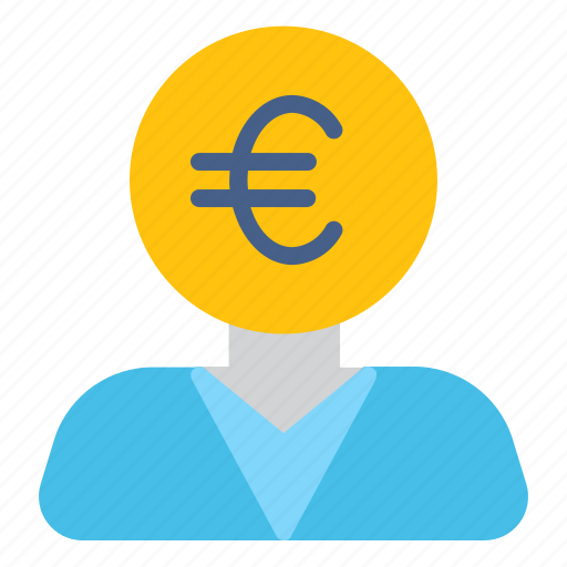 Business, finance, money, man, currency, euro icon - Download on Iconfinder
