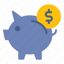 pig, piggy, money, saving, finance, dollar