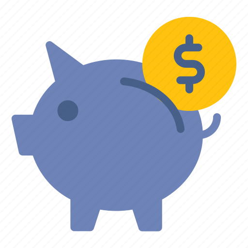 Pig, piggy, money, saving, finance, dollar icon - Download on Iconfinder