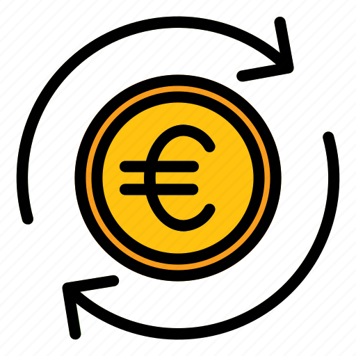 Exchange, euro, money, refund, finance, payment icon - Download on Iconfinder