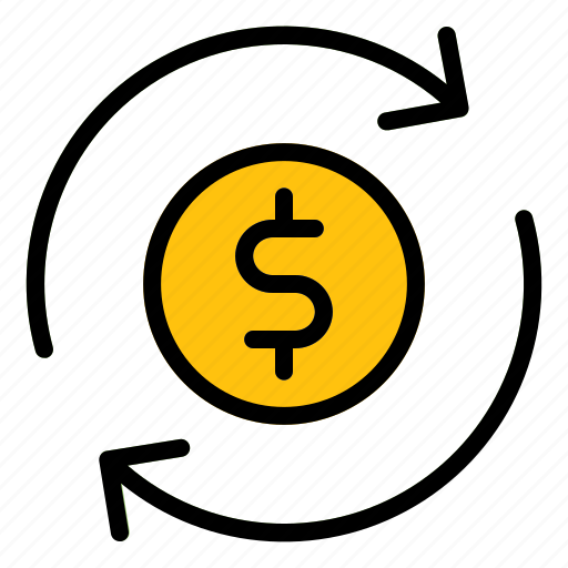 Refund, cash, flow, investment, finance icon - Download on Iconfinder