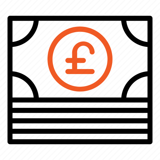 Poundsterling, money, currency, finance, payment, cash icon - Download on Iconfinder
