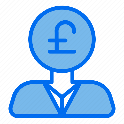 Business, finance, money, man, currency, poundsterling icon - Download on Iconfinder
