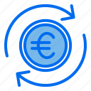 exchange, euro, money, refund, finance, payment