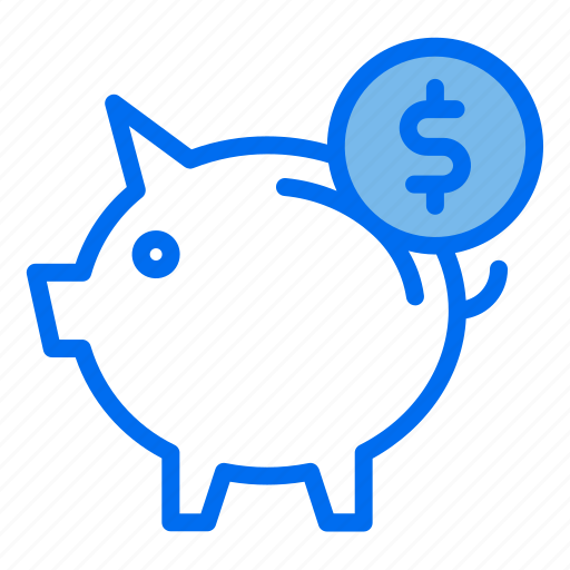 Pig, piggy, money, saving, finance, dollar icon - Download on Iconfinder