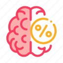 brain, computer, concept, de, linear, percentage