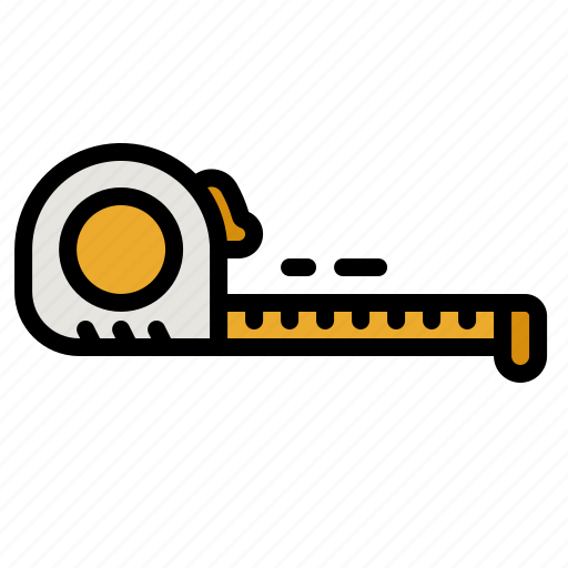 Measuring, tape, construction, tools icon - Download on Iconfinder