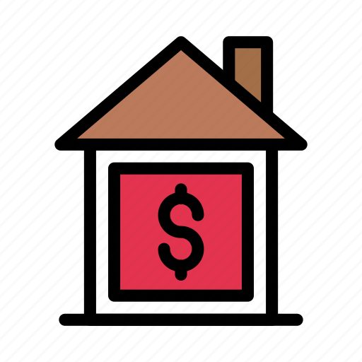 Bank, dollar, house, money, saving icon - Download on Iconfinder