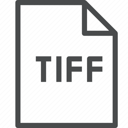 File, tiff, document, extension, format icon - Download on Iconfinder