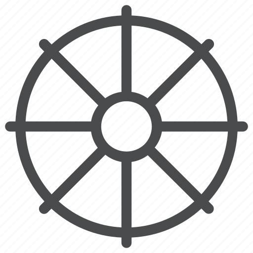 Buddhism, wheel icon - Download on Iconfinder on Iconfinder