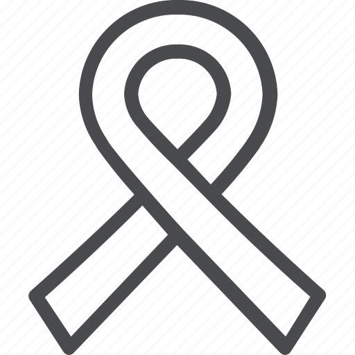Cancer, ribbon icon - Download on Iconfinder on Iconfinder