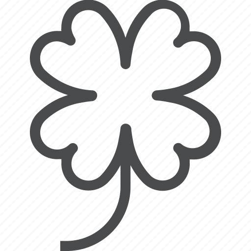 Clover, four, leaf, plant, luck, lucky icon - Download on Iconfinder
