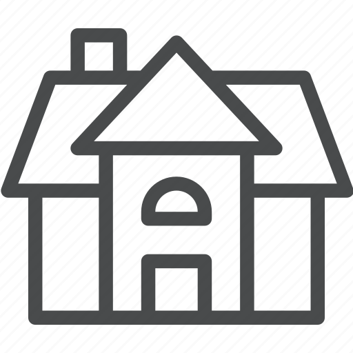 House, apartment, architecture, construction, estate, home, property icon - Download on Iconfinder