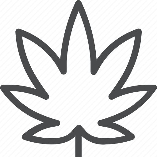 Leaf, marijuana, bud, medical, pot, reefer, weed icon - Download on Iconfinder