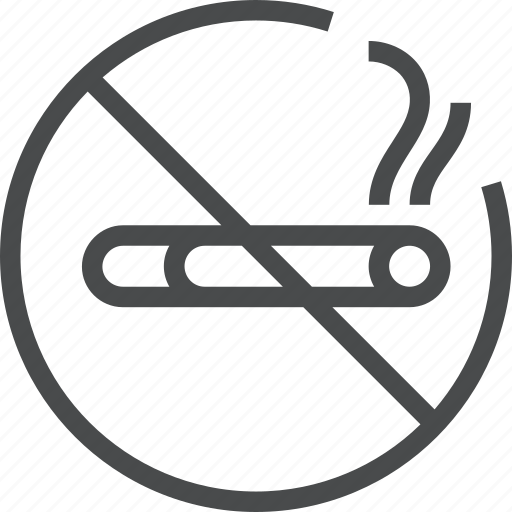 No, smoking, cigarette, prohibited, tobacco icon - Download on Iconfinder