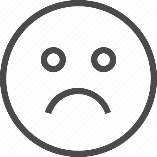 Face, sad, disagree, dissapointed, emoji, emotion, expression icon - Download on Iconfinder