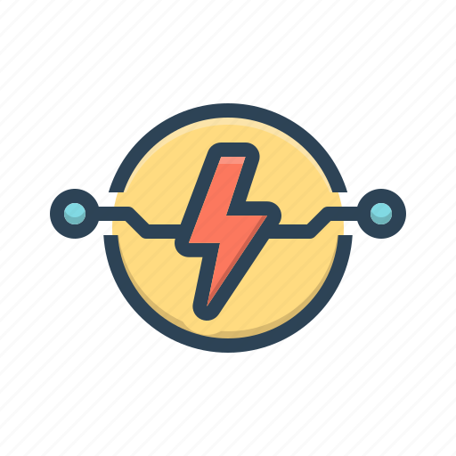 Electric, electricity, electronic, energy, power, voltage icon - Download on Iconfinder