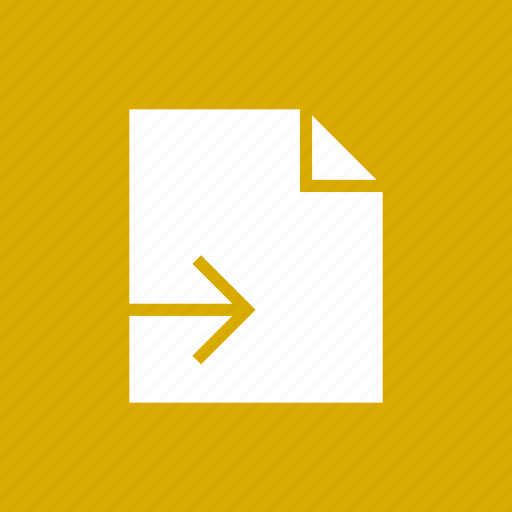 Document, exit, export, file, send, sending icon - Download on Iconfinder