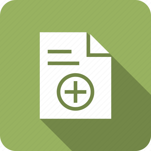 Add, agreement, contract, document, file, notic, plus icon - Download on Iconfinder