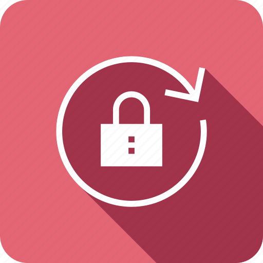 Arrow, lock, refresh, reload, rewind, secure icon - Download on Iconfinder