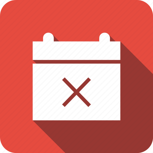 Calendar, date, delete, invite, meeting, remove icon - Download on Iconfinder