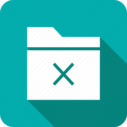 Data, delete, files, folder, remove icon - Download on Iconfinder
