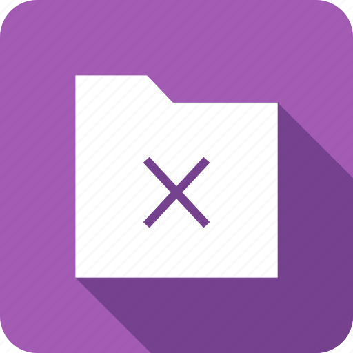 Data, delete, exit, files, folder, remove icon - Download on Iconfinder