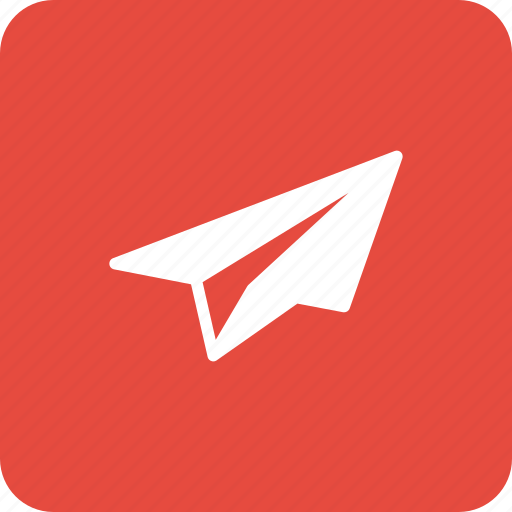 Airplane, education, eml, message, send icon - Download on Iconfinder
