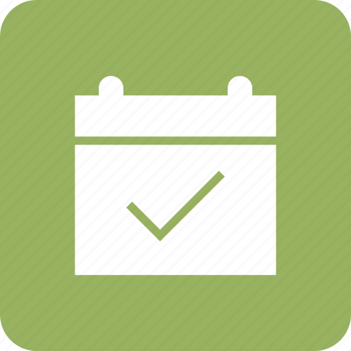 Calendar, check, date, event, ok icon - Download on Iconfinder