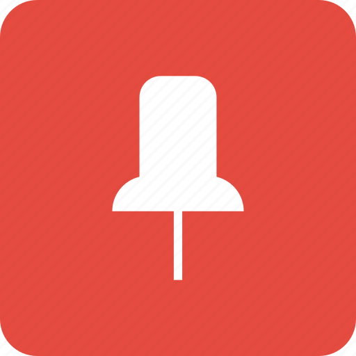 Fasten, pin, push, pushpin, tack, thumb, thumbtack icon - Download on Iconfinder