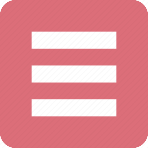 Bars, hamburger, list, menu, options, stack icon - Download on Iconfinder