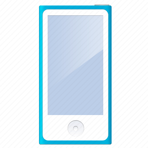 Blue, ipod, player icon - Download on Iconfinder