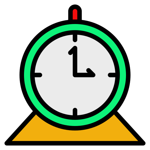 Clock, time, schedule, iftar, sahur icon - Free download