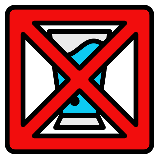 Drink, beverage, fasting, ramadan, do not icon - Free download