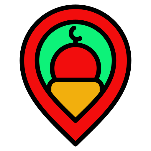 Location, pin, gps, mosque, islam icon - Free download