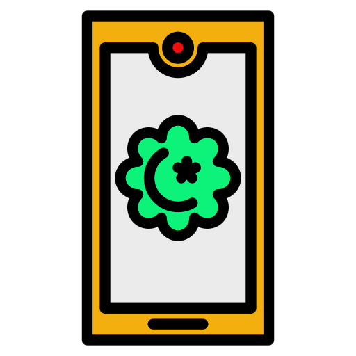 Phone, mobile, device, muslim, islam icon - Free download