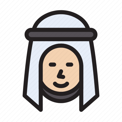 Muslim, islam, avatar, man, religious icon - Download on Iconfinder