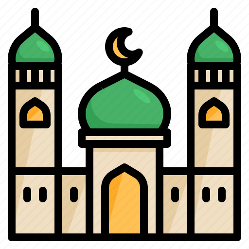 Mosque, muslim, islam, ramadan, kareem, building icon - Download on Iconfinder