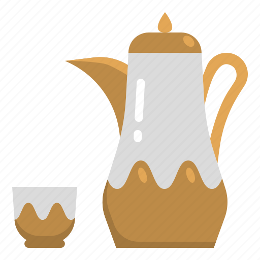 Arabic, tea, ramadan, islam, pot, drink, cup icon - Download on Iconfinder
