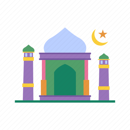 Mosque, islam, prayer, religion, muslim icon - Download on Iconfinder