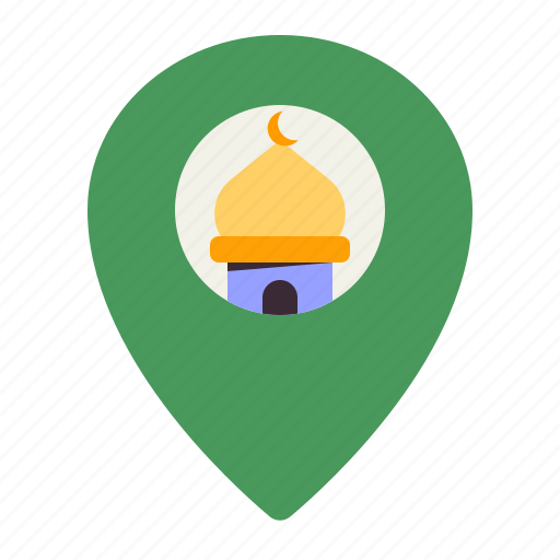 Mousque, location, puasa, muslim, celebration, asian, fasting icon - Download on Iconfinder