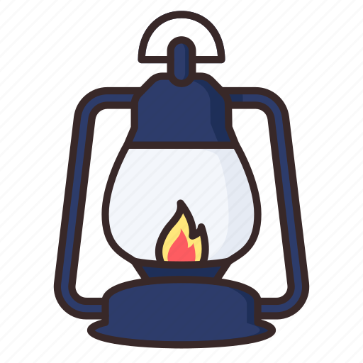 Old lantern, lantern, vintage lantern, lamp, light, vintage lamp, oil lamp icon - Download on Iconfinder