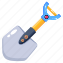 shovel, spade tool, digging tool, gardening equipment, gardening tool