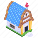 residence, house, cottage, lodge, shack