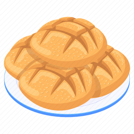 Food item, bakery food, bread bun, bread, food icon - Download on Iconfinder