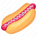 frankfurter, hot dog, fast food, wienerwurst, meal