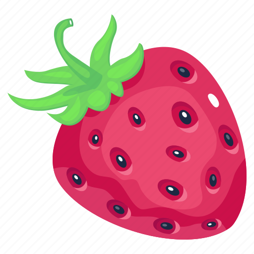 Fruit, strawberry, ananassa, healthy food, organic food icon - Download on Iconfinder
