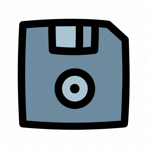 Data, diskette, download, floppy, save, file, file format icon - Download on Iconfinder